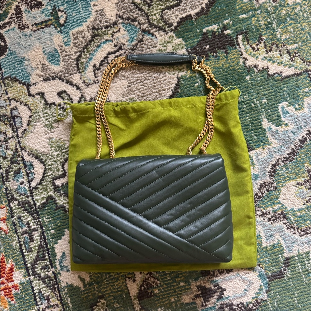 NEW Tory Burch Kira Chevron Shoulder Bag - Picture 7 of 7